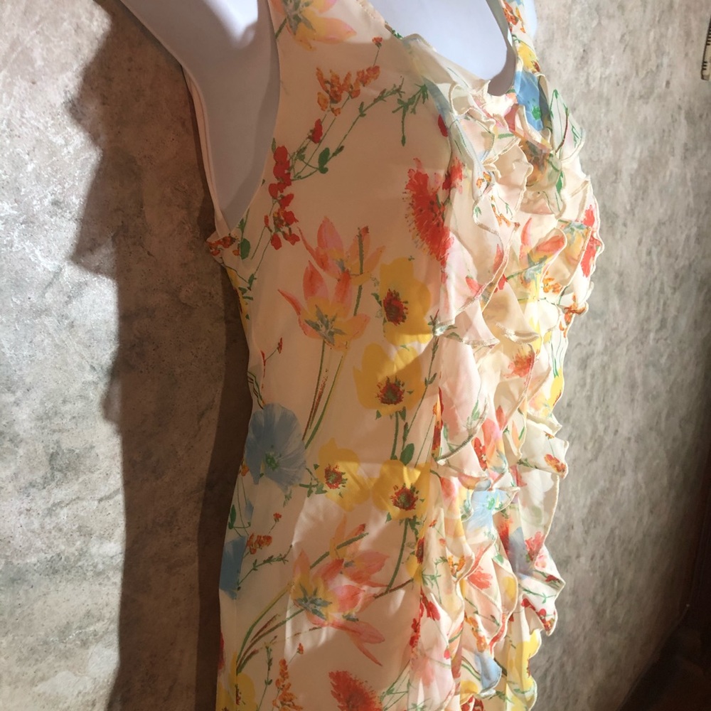 Robbie Bee Ruffle-Front Braid-Back Dress - Picture 6 of 16